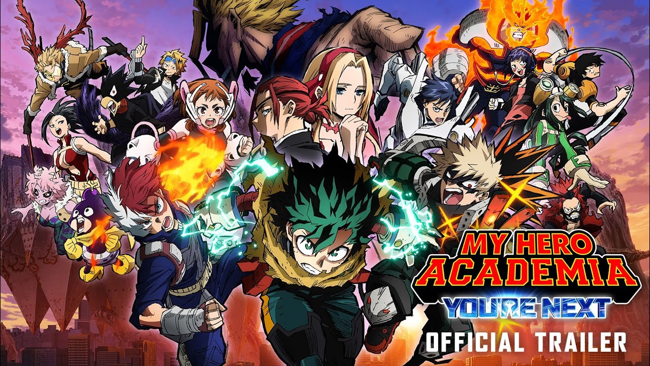 My Hero Academia (Filmes Animados) – Soundtrack, Tráiler