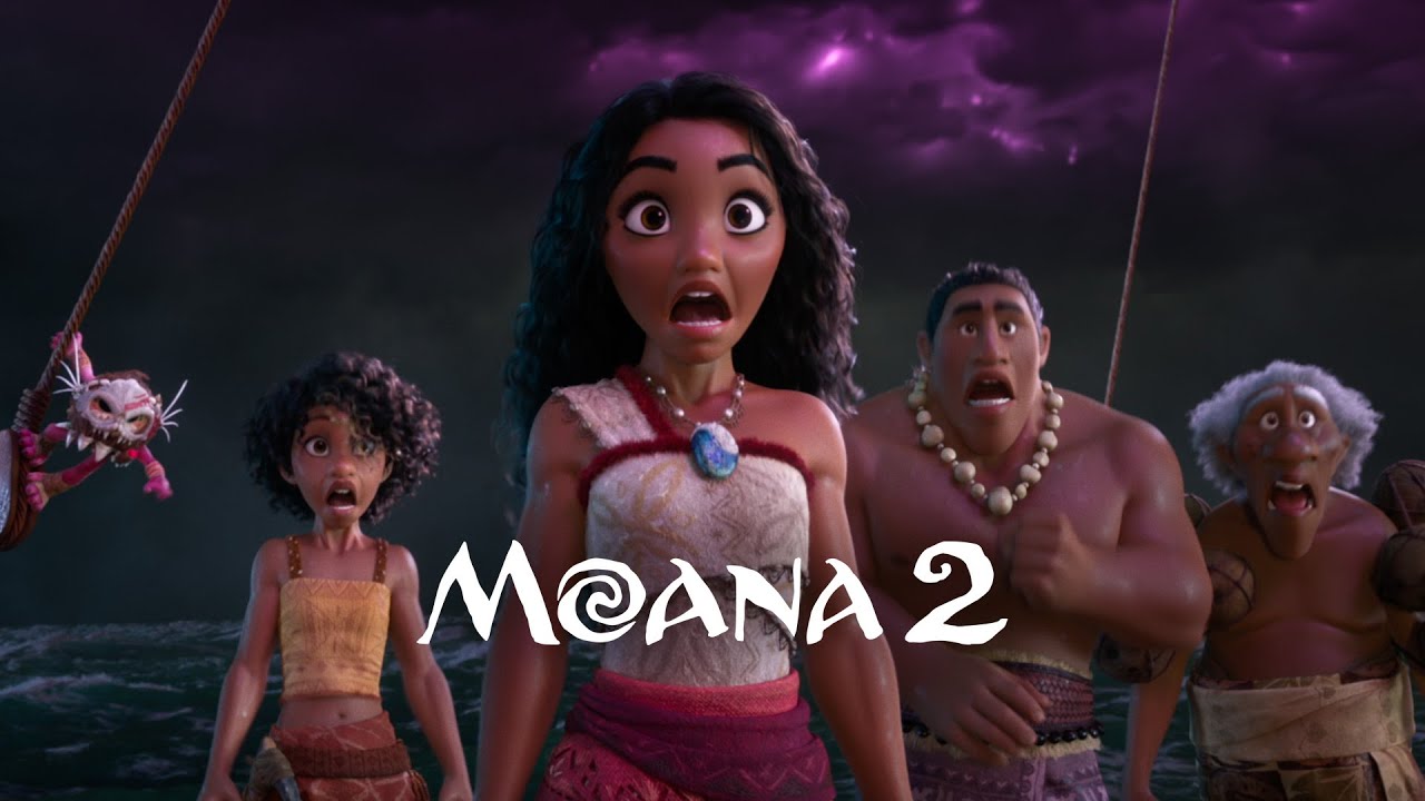 Moana: Un Mar de Aventuras (Moana), Filmes del 2016 y 2024 – Soundtrack, Tráiler