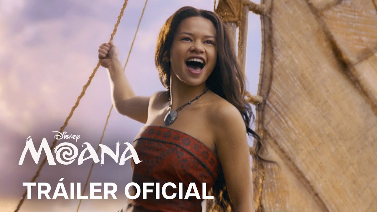 Moana: Un Mar de Aventuras (Moana), Filmes Animados del 2016 y 2024, y Filme de Imagen Real – Soundtrack, Tráiler