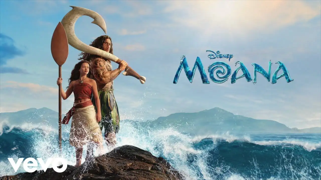 Moana: Un Mar de Aventuras (Moana), Filmes Animados del 2016 y 2024, y Filme de Imagen Real – Soundtrack, Tráiler