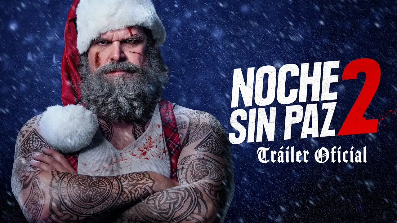 Noche sin paz (Violent Night), Filmes del 2022 2026 – Soundtrack, Tráiler